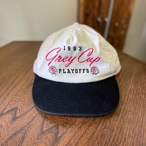 1993 Grey Cup Playoffs Cap - Black and White
